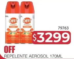 Masivos Off repelente aerosol oferta