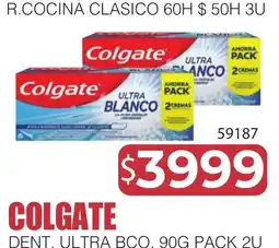 Masivos Colgate dent. ultra bco oferta