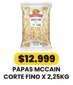 Autoservicio Capo McCain papas corte fino oferta