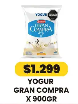 Autoservicio Capo La serenisima yogur gran compra oferta