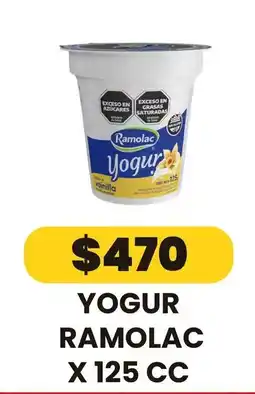Autoservicio Capo Ramolac yogur oferta