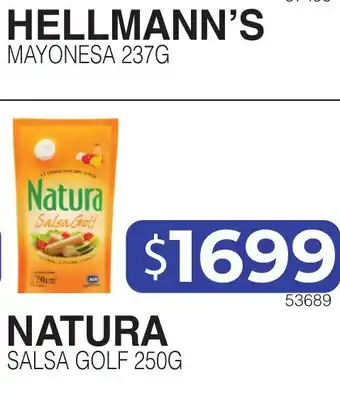 Masivos Natura salsa golf oferta