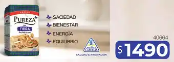 Masivos Pureza harina con fibra oferta