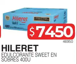 Masivos Hileret edulcorante sweet en sobres oferta
