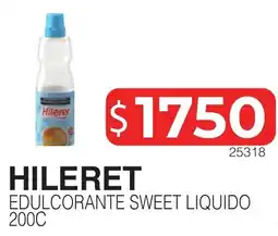 Masivos Hileret edulcorante sweet liquido oferta