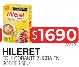 Masivos Hileret edulcorante zucra en sobres oferta