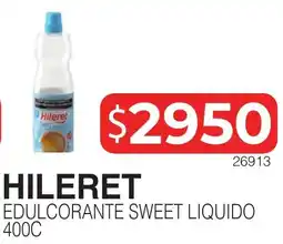 Masivos Hileret edulcorante sweet liquido oferta