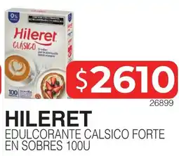 Masivos Hileret edulcorante calcico forte en sobres oferta