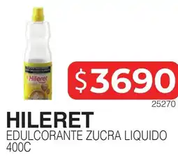 Masivos Hileret edulcorante zucra liquido oferta