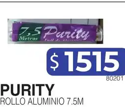 Masivos Purity rollo aluminio oferta