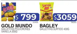 Masivos Gold mundo galletitas polvorones vainilla oferta