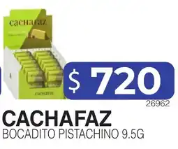 Masivos Cachafaz bocadito pistachino oferta