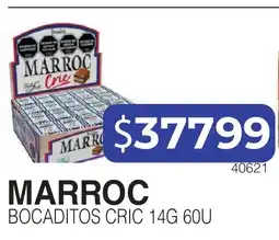 Masivos Marroc bocaditos cric oferta