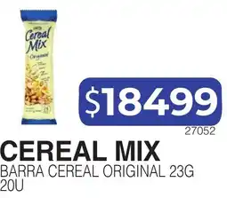 Masivos Cereal Mix barra cereal original oferta