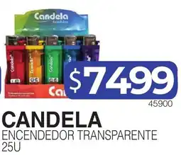 Masivos Candela encendedor transparente oferta