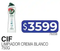 Masivos Cif limpiador crema blanco oferta