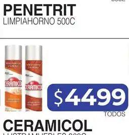 Masivos Ceramicol limpiahorno 500c oferta