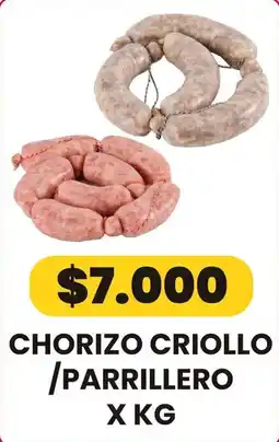 Autoservicio Capo Chorizo criollo / parrillero oferta