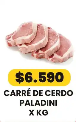 Autoservicio Capo Paladini carré de cerdo oferta