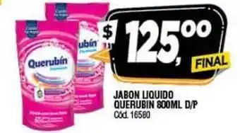 Supermercados Yaguar Querubin Jabon Liquido 800ml D/P oferta