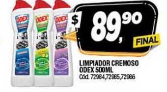 Supermercados Yaguar Odex Limpiador Cremoso 500ml oferta