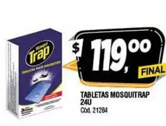 Supermercados Yaguar Tabletas Mosquitrap 24U oferta