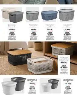 Cooperativa Obrera Negro - storage baskets oferta