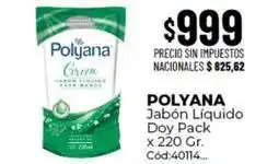 Diarco Polyana - jabón líquido doy pack x 220 gr oferta