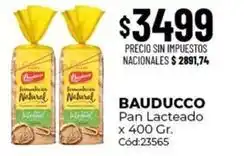 Diarco Bauducco - pan lacteado x 400 gr. cód:23565 oferta