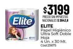 Diarco Elite - papel higi00nico ultra soft doble hoja oferta