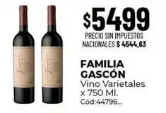 Diarco Vino varietales c ext{ó}d:44796 oferta
