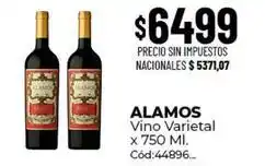 Diarco Alamos - vino varietal x 750 ml. cód:44896 oferta