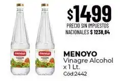 Diarco Menoyo - vinagre alcohol x 1 lt. cód:2442 oferta