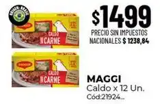 Diarco Maggi - caldo x 12 un oferta