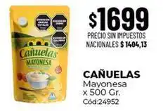 Diarco Cañuelas - mayonesa x 500 gr. cód:24952 oferta