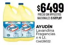Diarco Ayudin - lavandina fragancias cód:26022 oferta