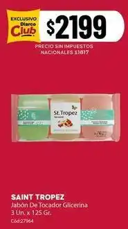 Diarco Jabón de tocador glicerina oferta