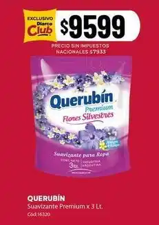 Diarco Suavizante premium x 3 lt oferta