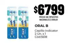 Diarco Oral-b - cepillo indicator 2 un. x 1 cód:5618 oferta