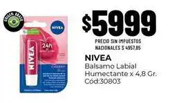 Diarco Nivea - bálsamo labial humectante x 4,8 gr. cód:30803 oferta