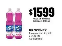 Diarco Procenex - limpiador líquido x 900 mi. cód:25985 oferta