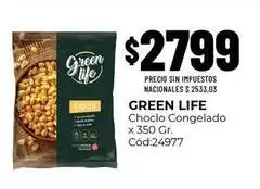 Diarco Green life - choclo congelado x 350 gr. cód:24977 oferta