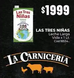 Diarco Las tres niñas - leche larga vida x 1 lt. cód:18534 oferta