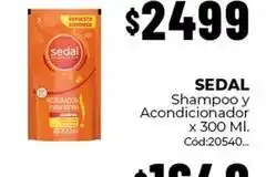 Diarco Sedal - shampoo y acondicionador x 300 ml. cód:20540 oferta