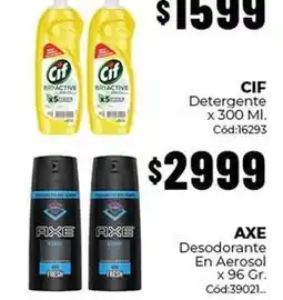 Diarco Cif - detergente x 300 ml. cód:16293 oferta
