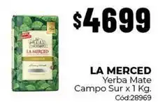 Diarco La merced - yerba mate campo sur x 1 kg. cód:28969 oferta