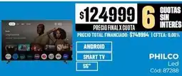 Diarco Philco - led smart tv 55 oferta