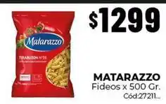 Diarco Matarazzo - fideos tirabuzón n°20 oferta