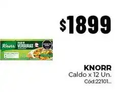 Diarco Knorr - caldo verduras oferta