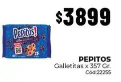 Diarco Pepitos - galletitas x 357 gr. cód:22255 oferta